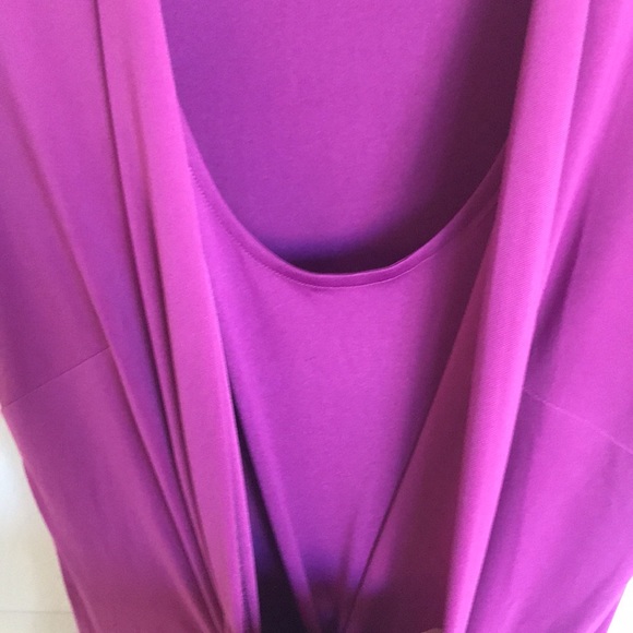 Stretchy purple dress - Picture 7 of 9